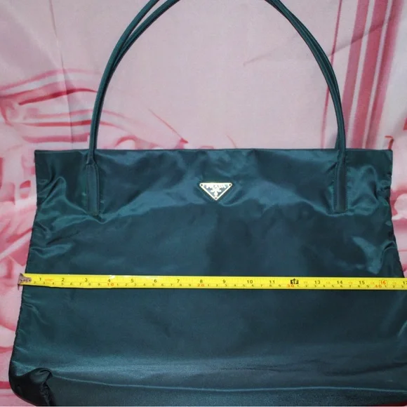 PRADA - Blue Large Tote Authentic EUC